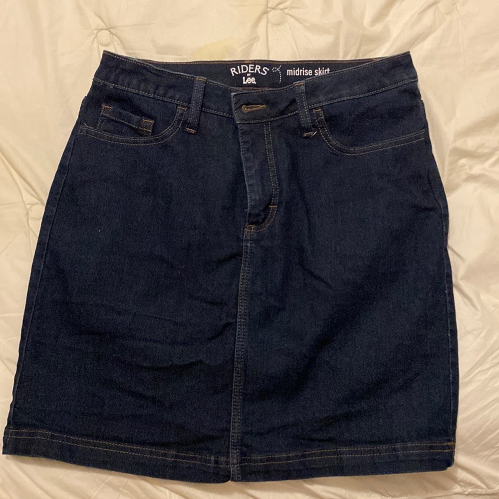 Lee Riders denim mini skirt